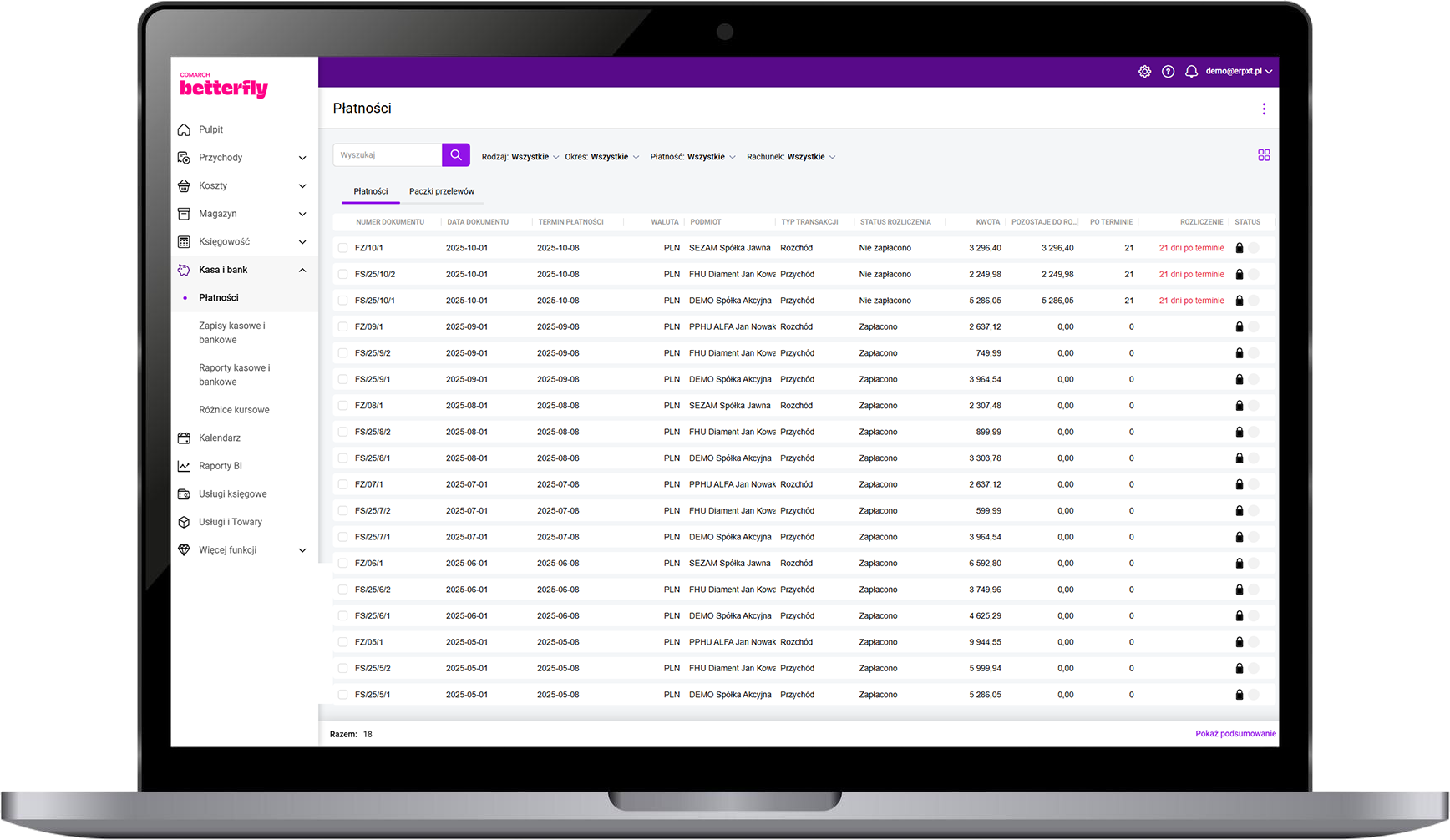 Zapis księgi podatkowej