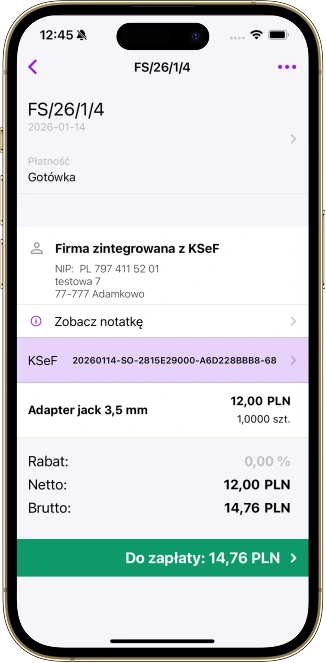 Comarch Betterfly automatycznie sprawdza zgodność z KSeF