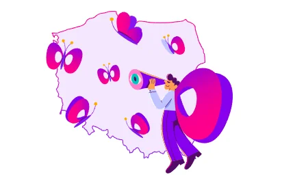 Mapa siedzib Comarch w Polsce